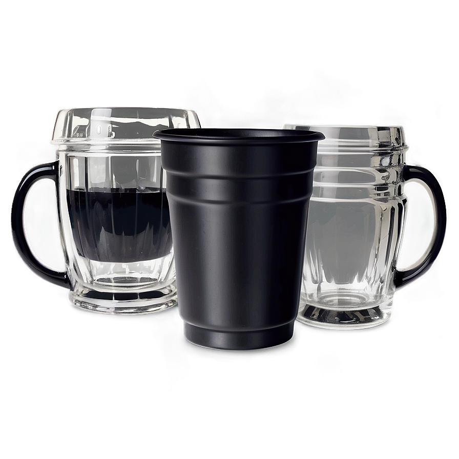 Black Plastic Cup Png Ehk PNG Image