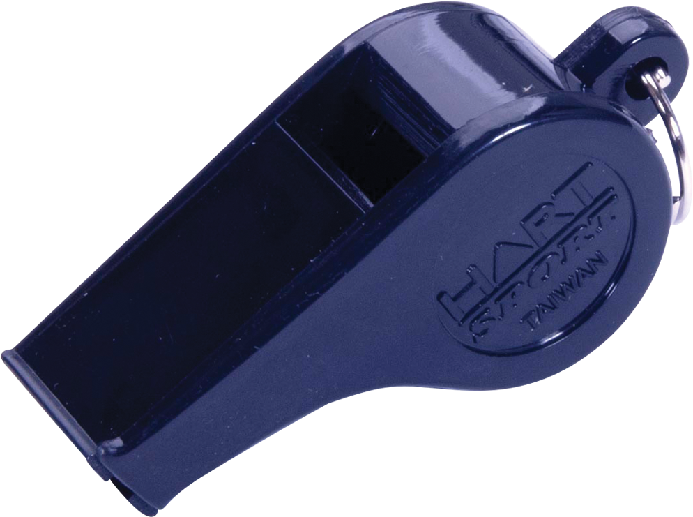 Black Plastic Whistle PNG Image