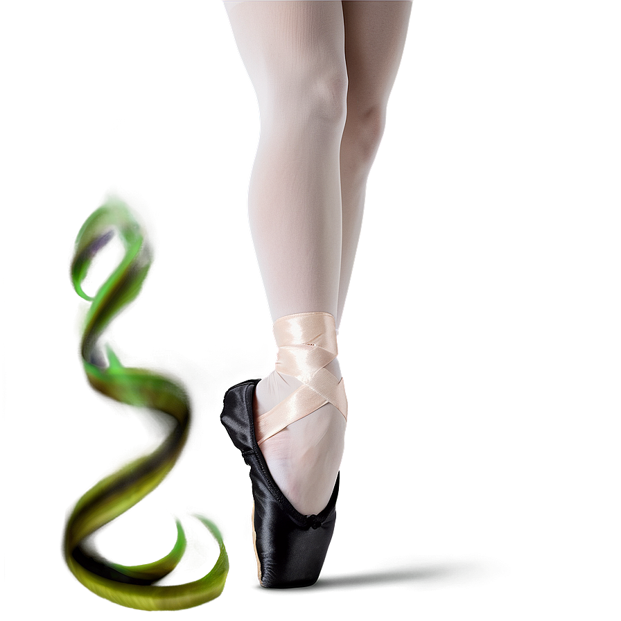 Black Pointe Shoes Png Epo PNG Image