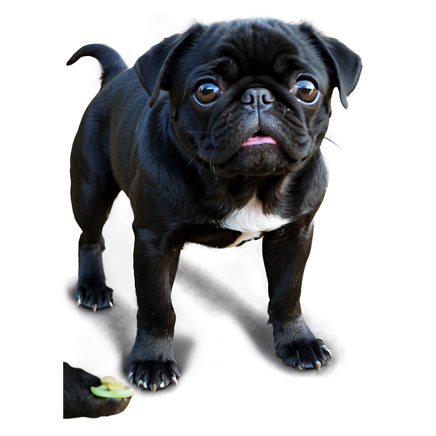 Black Pug Pet Png Hig73 PNG Image