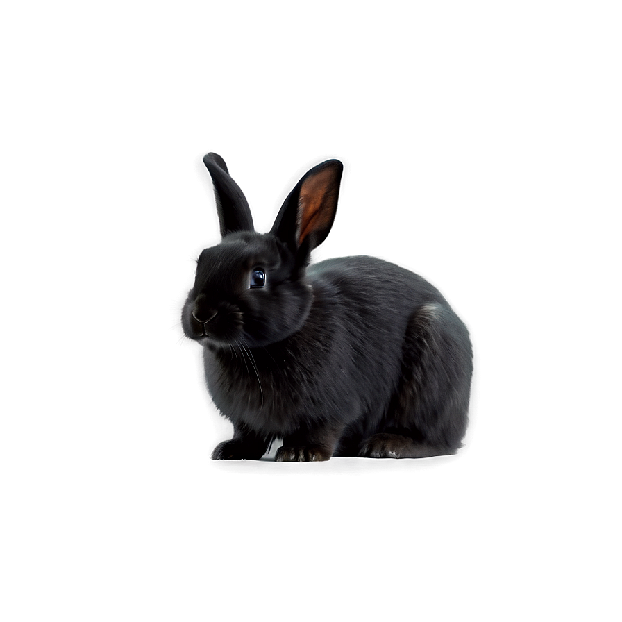 Black Rabbit Png 05062024 PNG Image