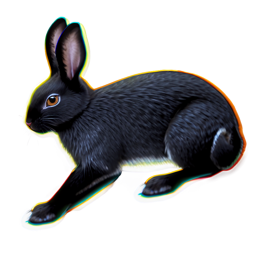 Black Rabbit Png 05062024 PNG Image