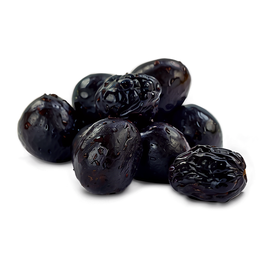 Black Raisins Visual Png Sxt18 PNG Image