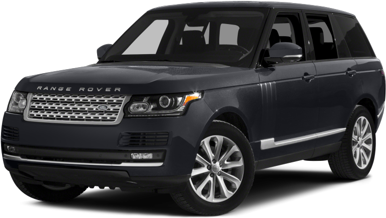 Black Range Rover Luxury S U V PNG Image