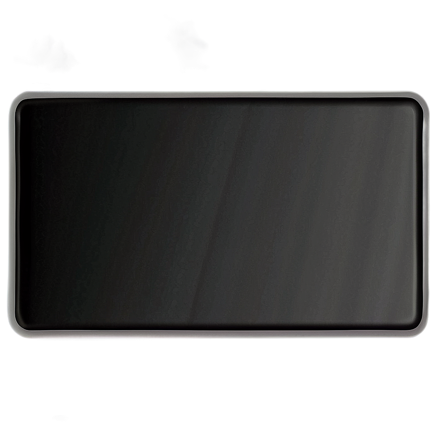 Black Rectangle For Banner Png 1 PNG Image