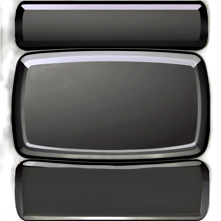 Black Rectangle For Overlay Design Png Eei69 PNG Image