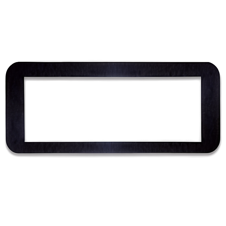 Black Rectangle For Ui Png 77 PNG Image