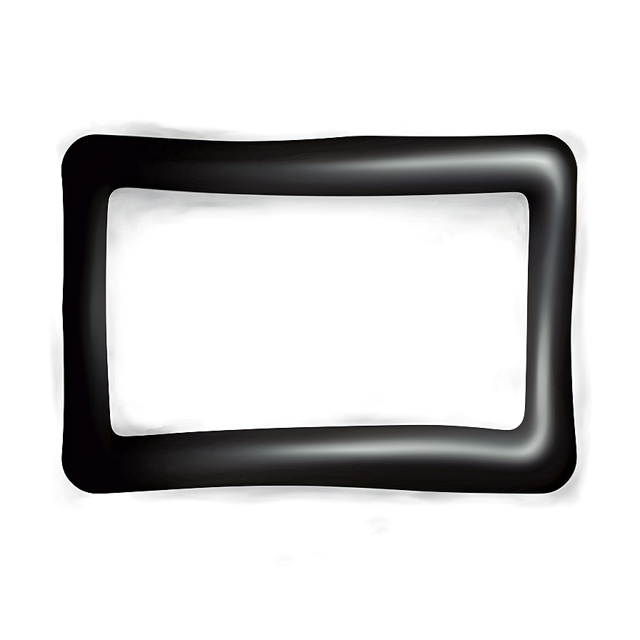 Black Rectangle Vector Png 36 PNG Image