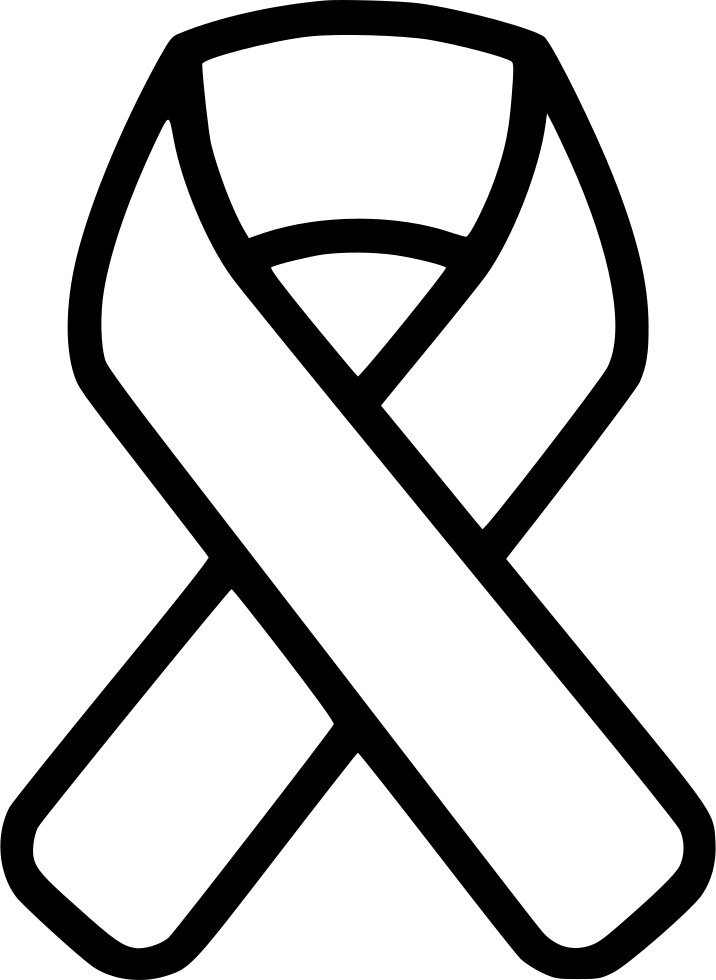 Black Ribbon Symbol Mourning Remembrance.png PNG Image