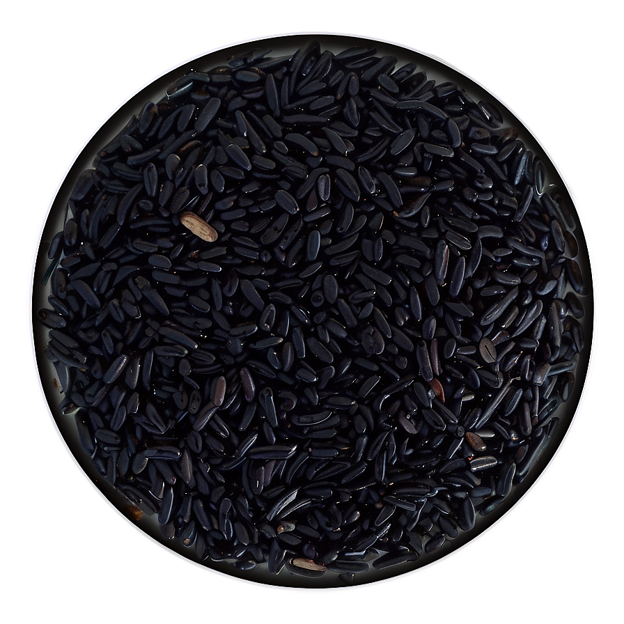 Black Rice Png Nrx PNG Image