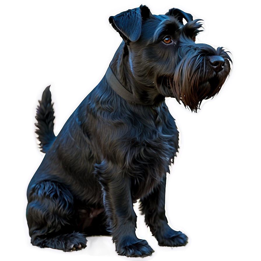 Black Schnauzer Png 06262024 PNG Image