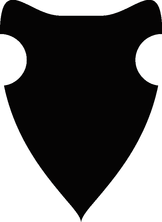 Black Shield Icon Silhouette PNG Image