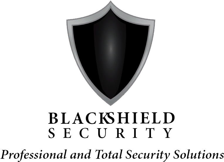 Black Shield Security Logo PNG Image