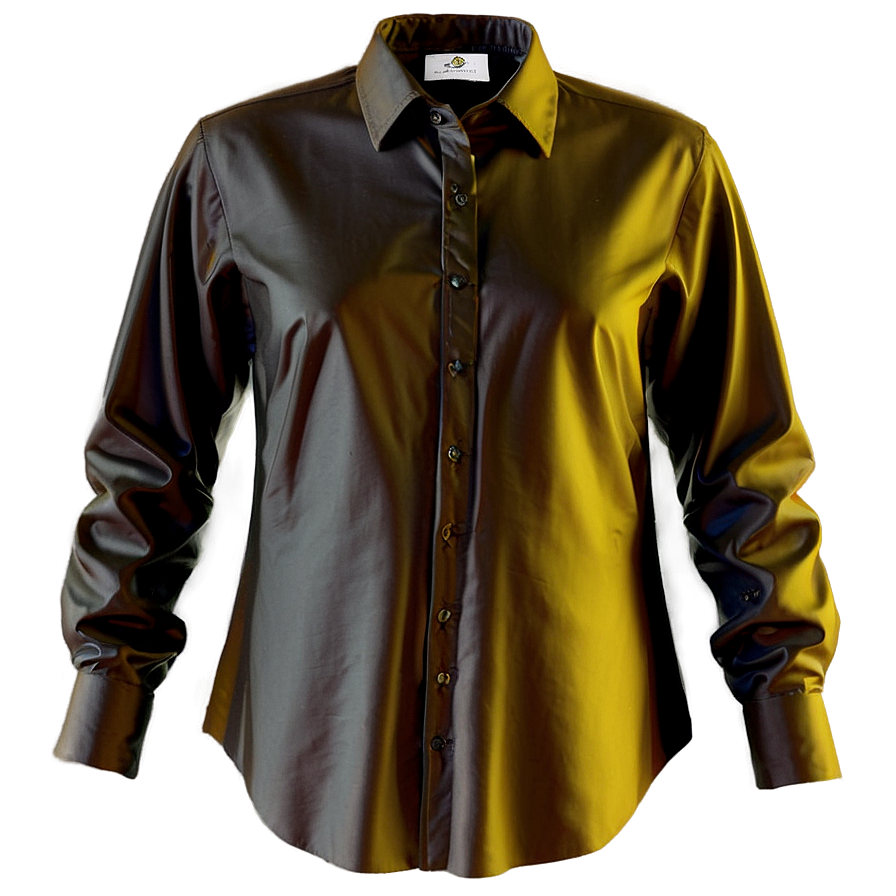 Black Silk Shirt Png Nyl PNG Image