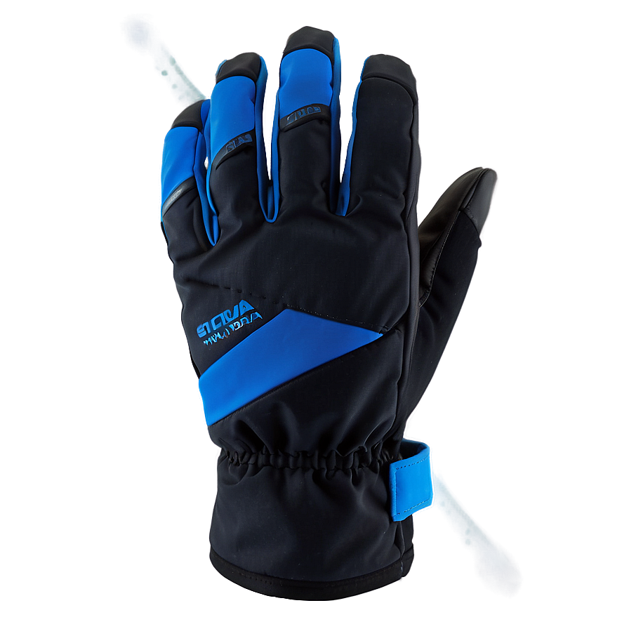 Black Skiing Gloves Png Ied PNG Image