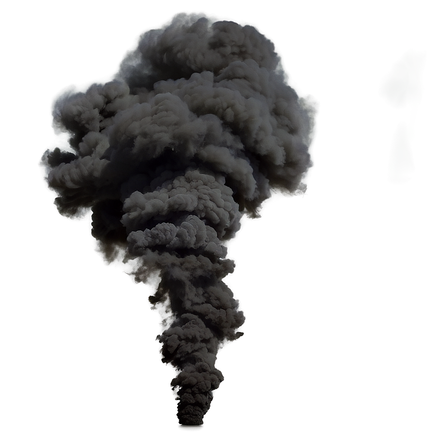 Black Smoke Plume Png 62 PNG Image