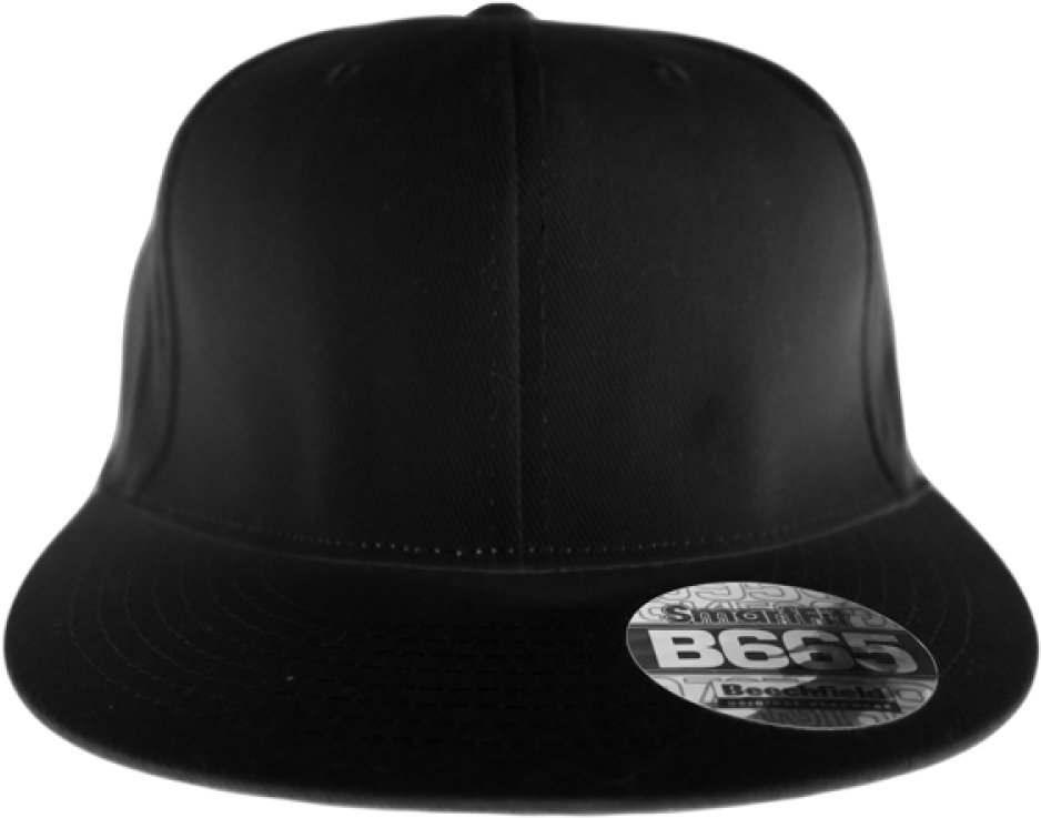 Black Snapback Hat Sticker PNG Image