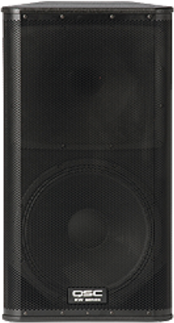 Black Speaker Q S C Model PNG Image