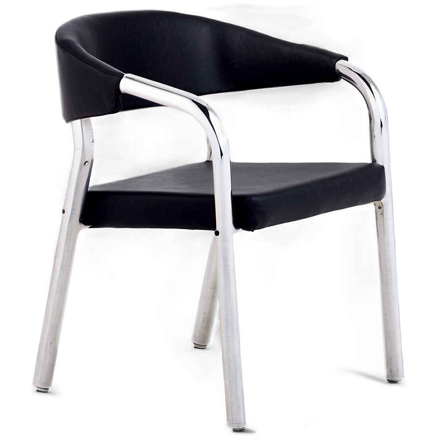 Black Stacking Chair Png Nip PNG Image