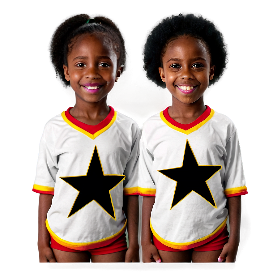 Black Stars A PNG Image