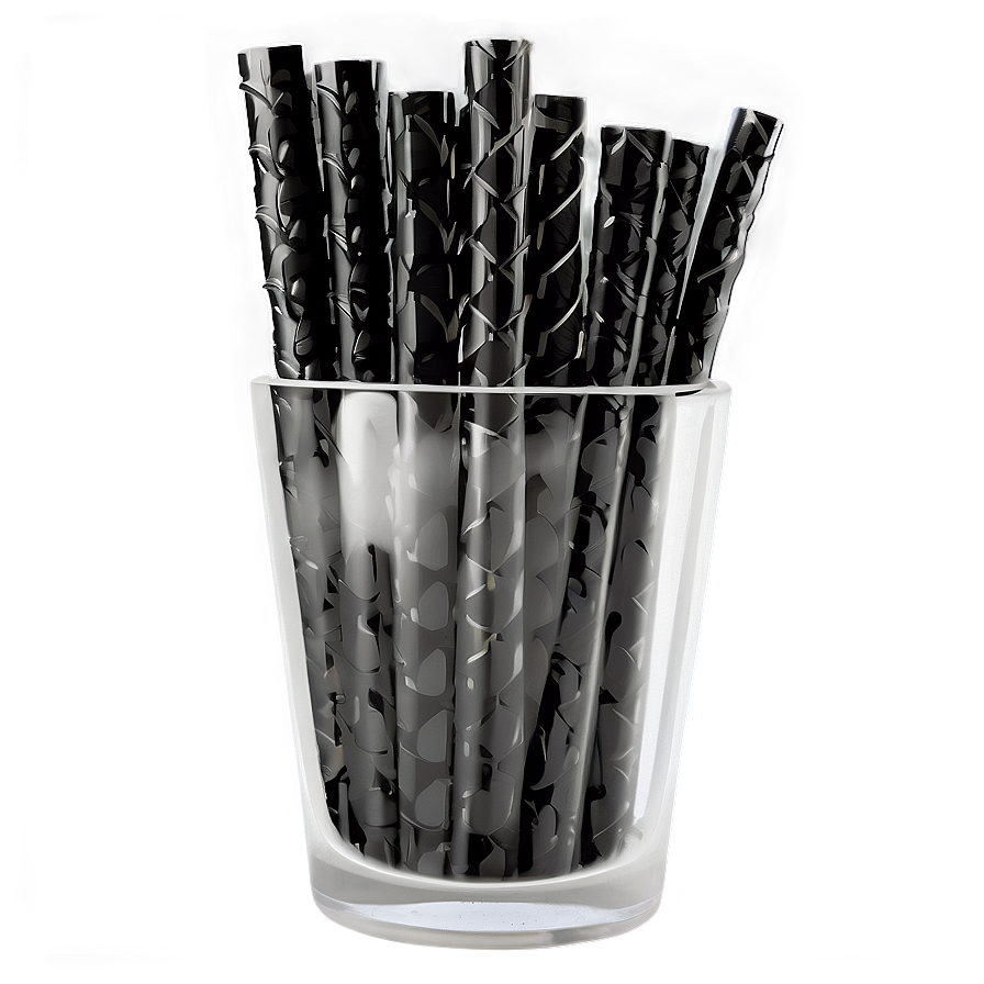 Black Straw Png Wfs PNG Image