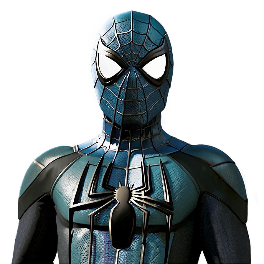 Black Suit Spider Man Png Dlt PNG Image