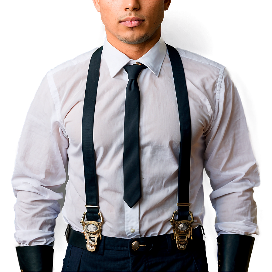 Black Suspenders Png 22 PNG Image