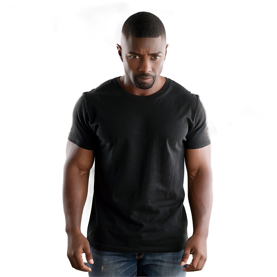 Black T Shirt For Men Png Gss PNG Image