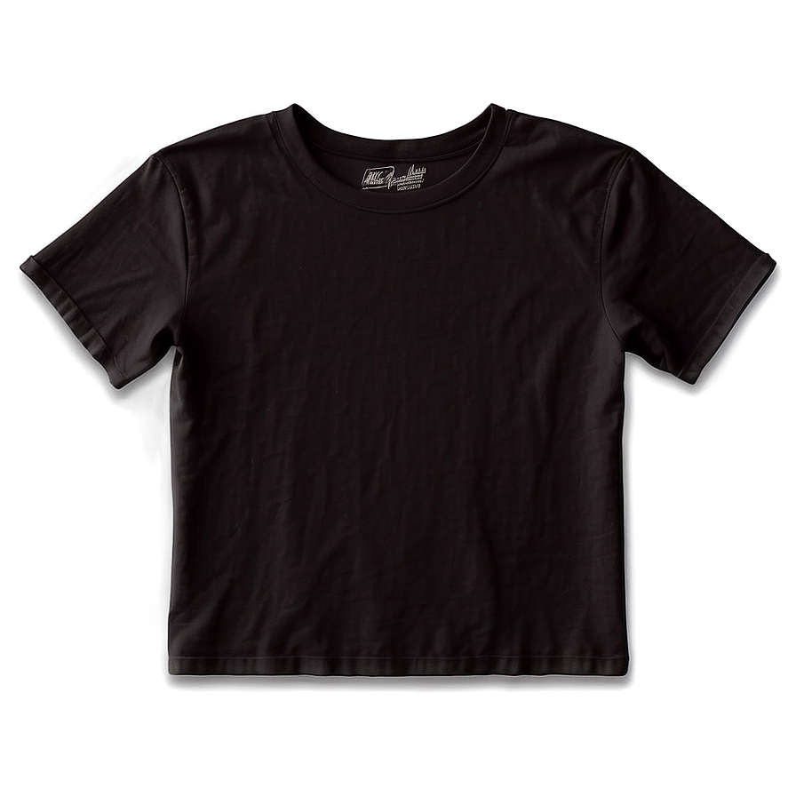 Black T Shirt For Summer Png Uce PNG Image