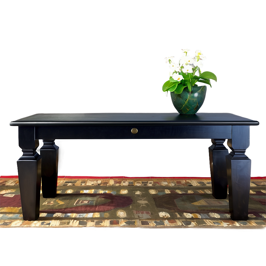 Black Table Design Png 06262024 PNG Image