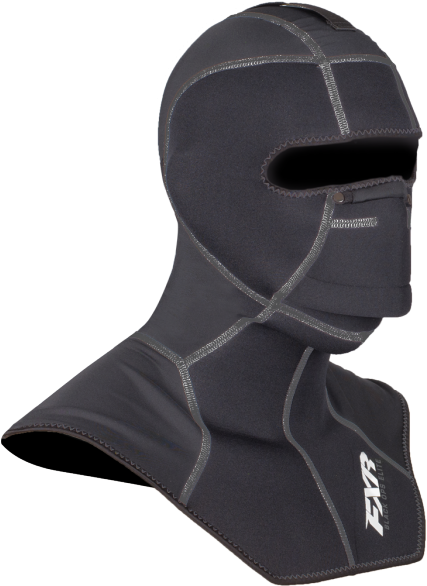 Black Thermal Balaclava Winter Gear PNG Image