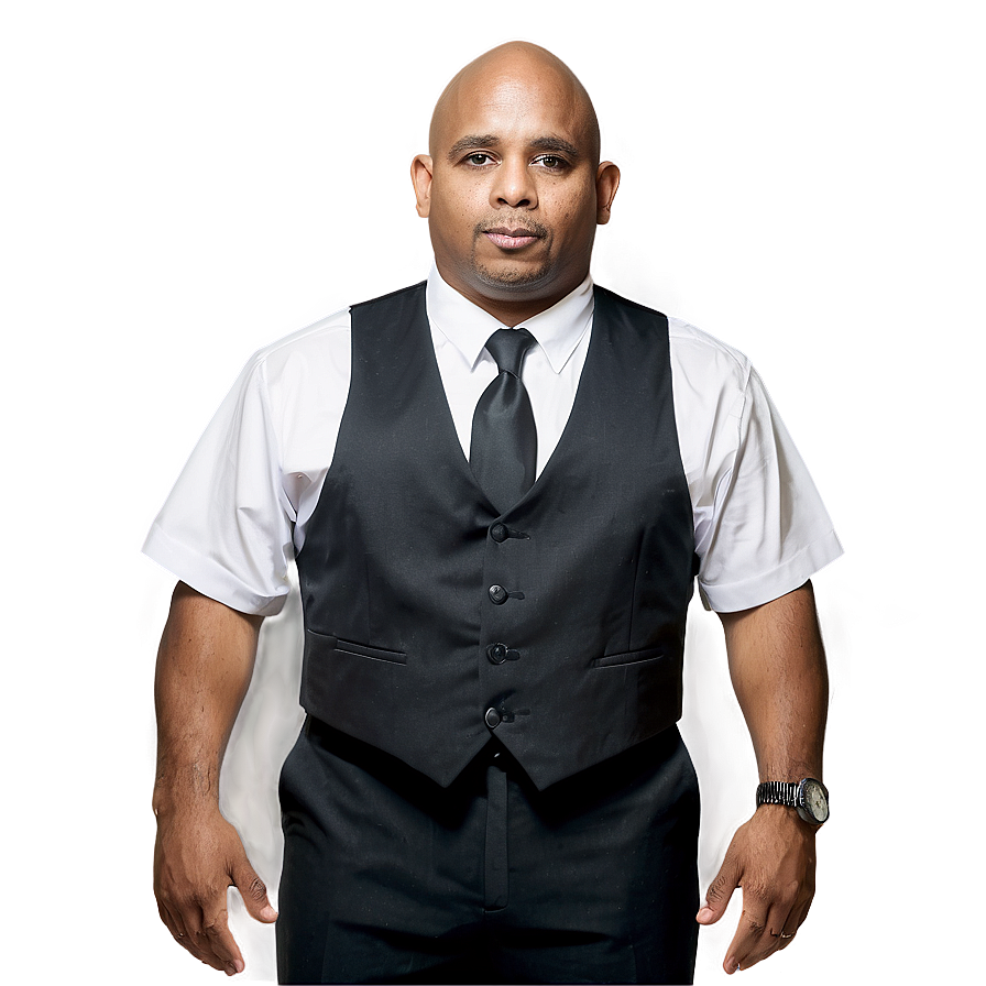 Black Tie And Vest Png Ciy61 PNG Image