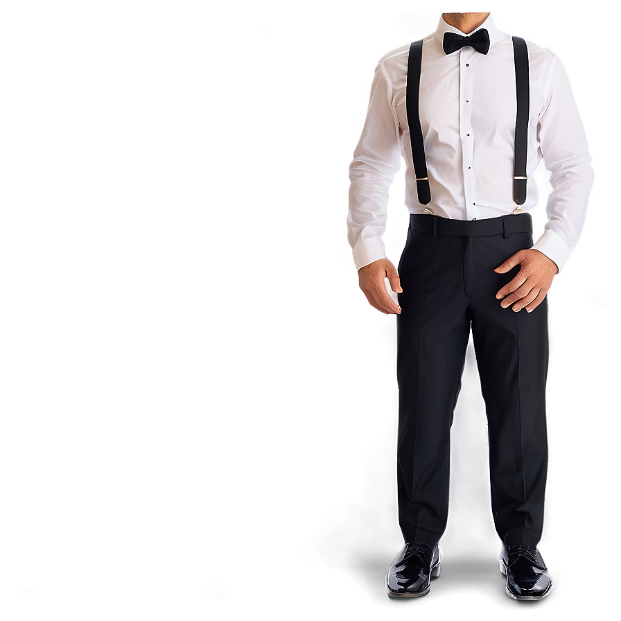 Black Tie Ready Outfit Png 74 PNG Image