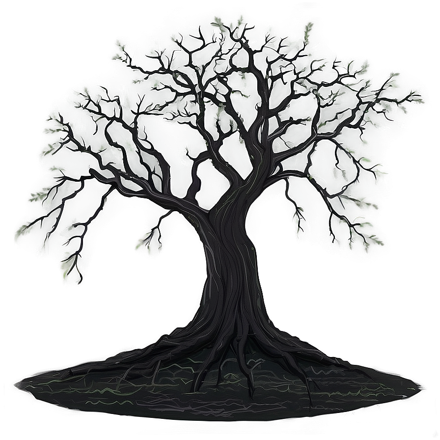 Black Tree In Storm Png 06212024 PNG Image