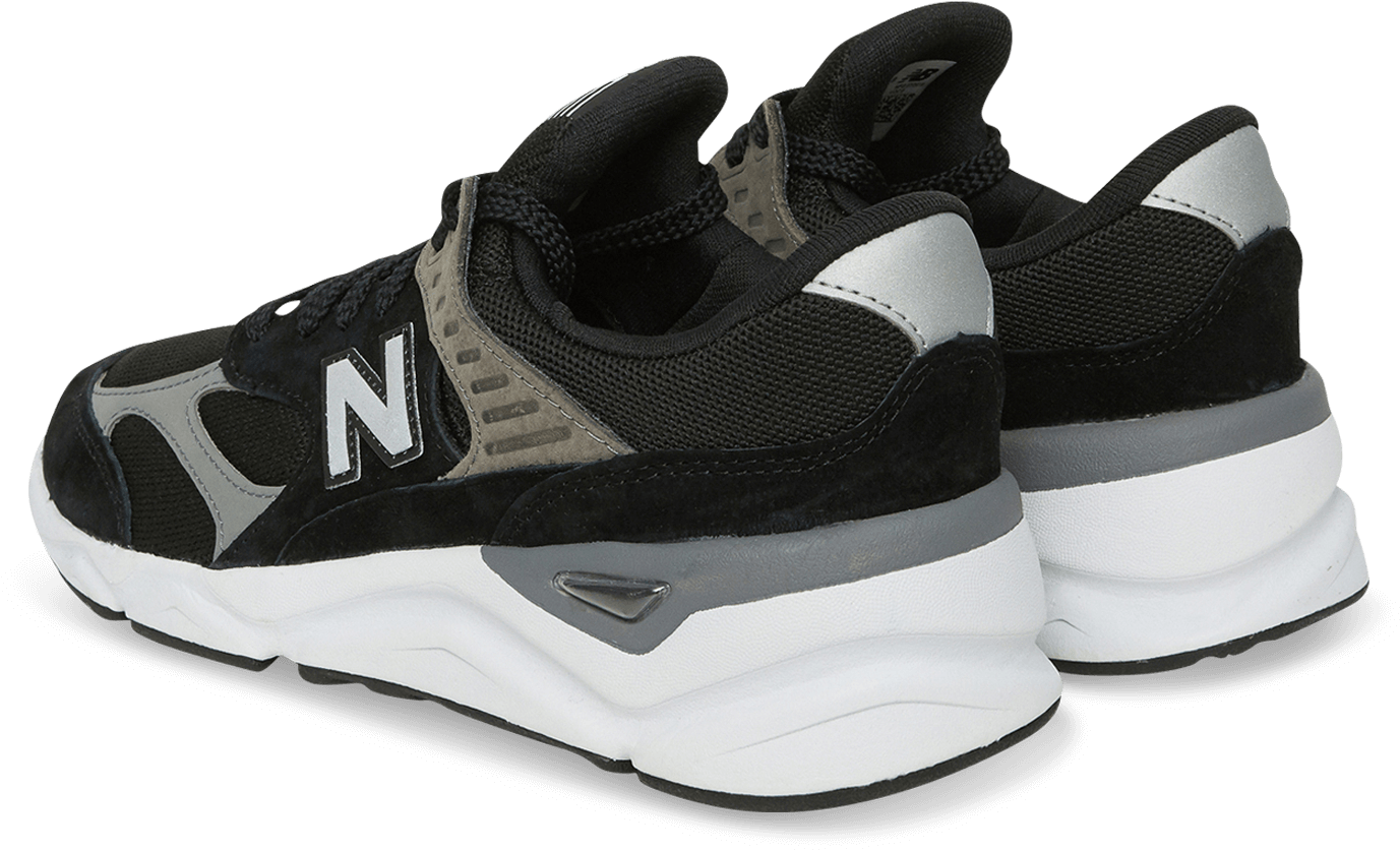 Black White New Balance Sneakers PNG Image