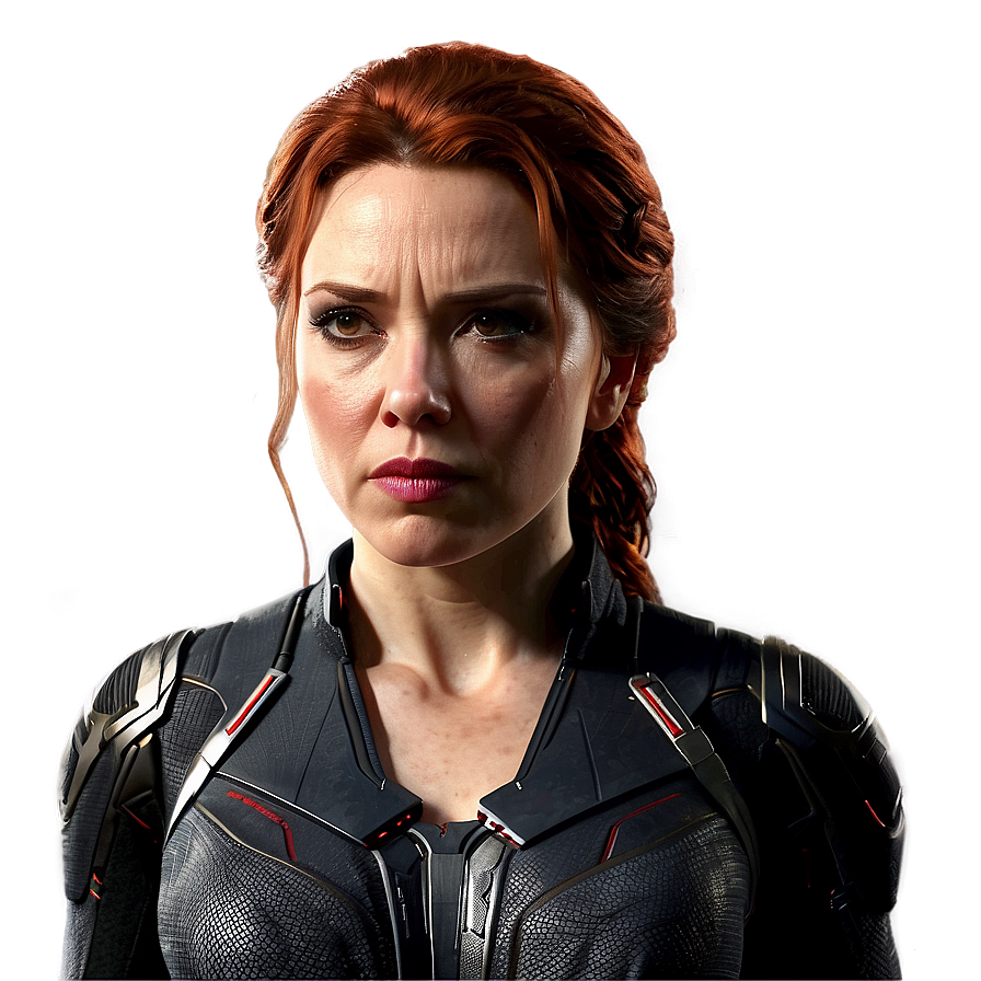 Black Widow Endgame Suit Png Jgx PNG Image