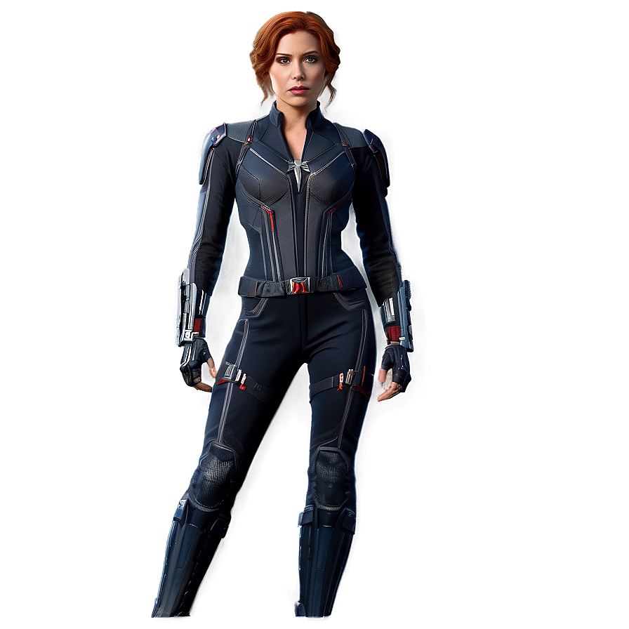 Black Widow Endgame Suit Png Kii95 PNG Image