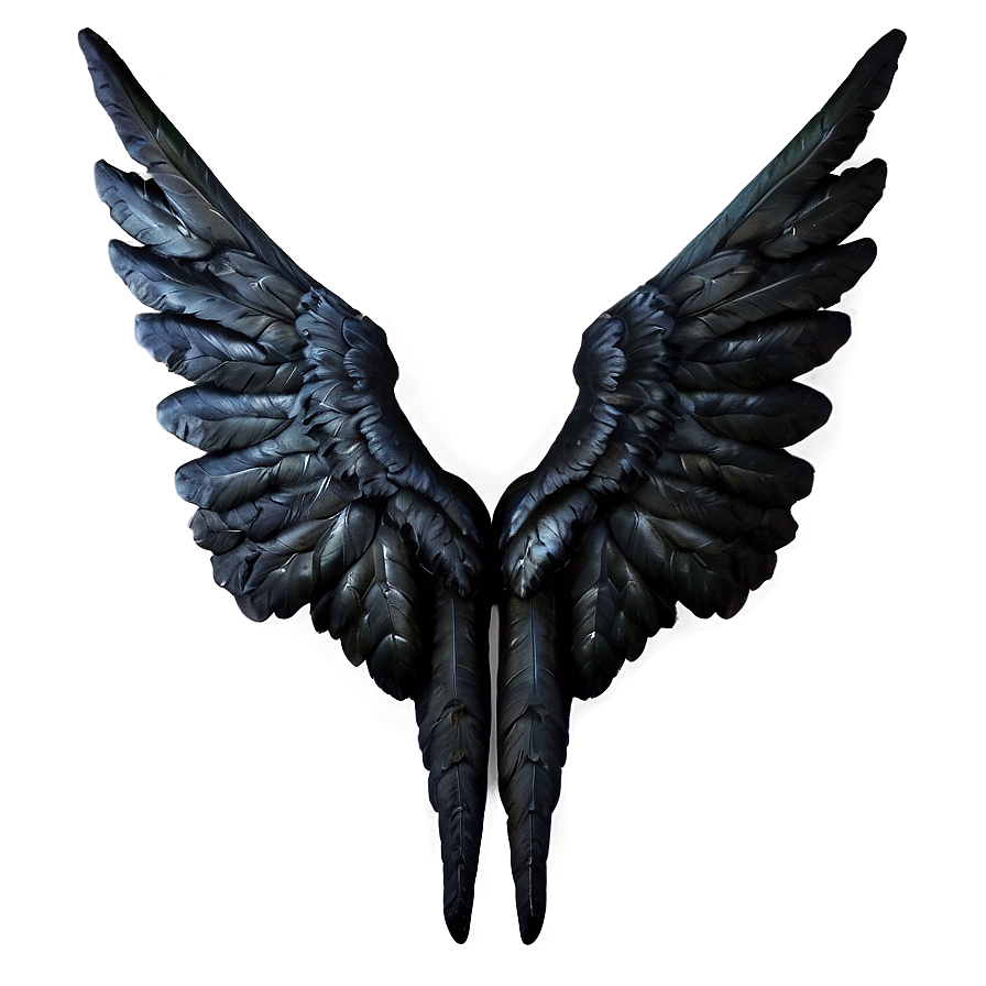 Black Wings Of Elegance Png 78 PNG Image