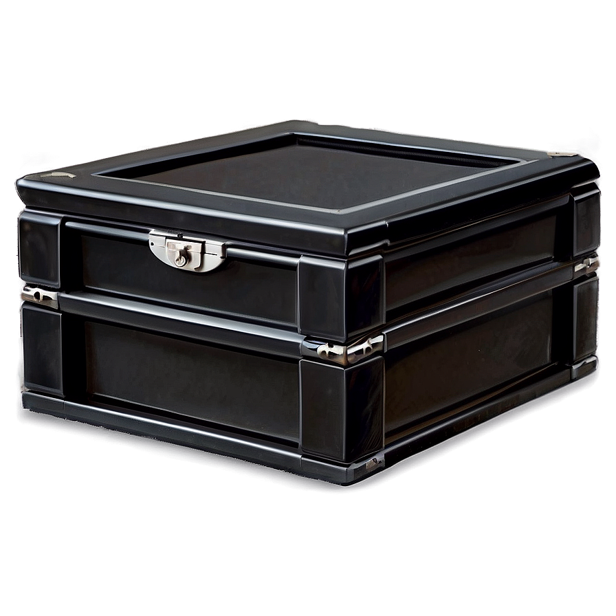 Black Wooden Box Png Mps PNG Image