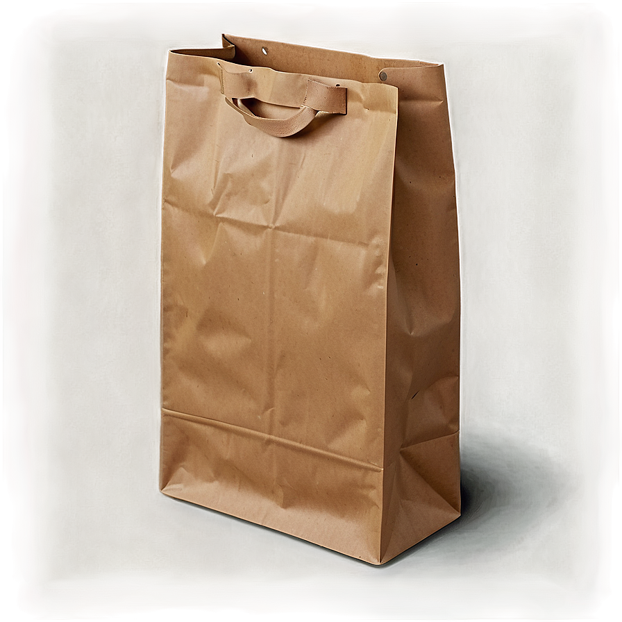 Blank Brown Paper Bag Png Etc15 PNG Image