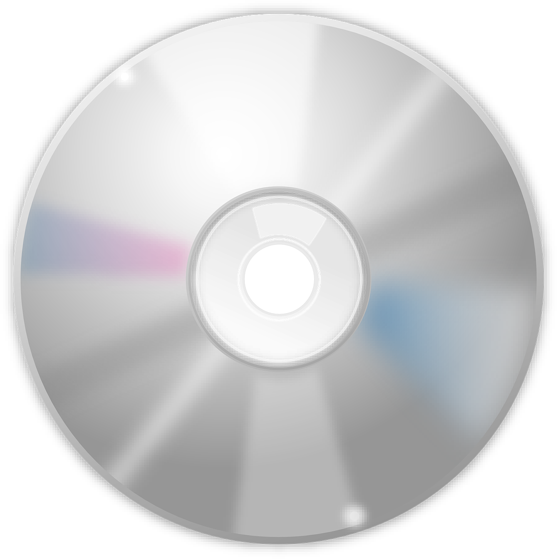 Blank D V D Disc PNG Image