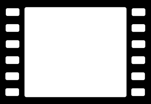 Blank Film Frame Template PNG Image