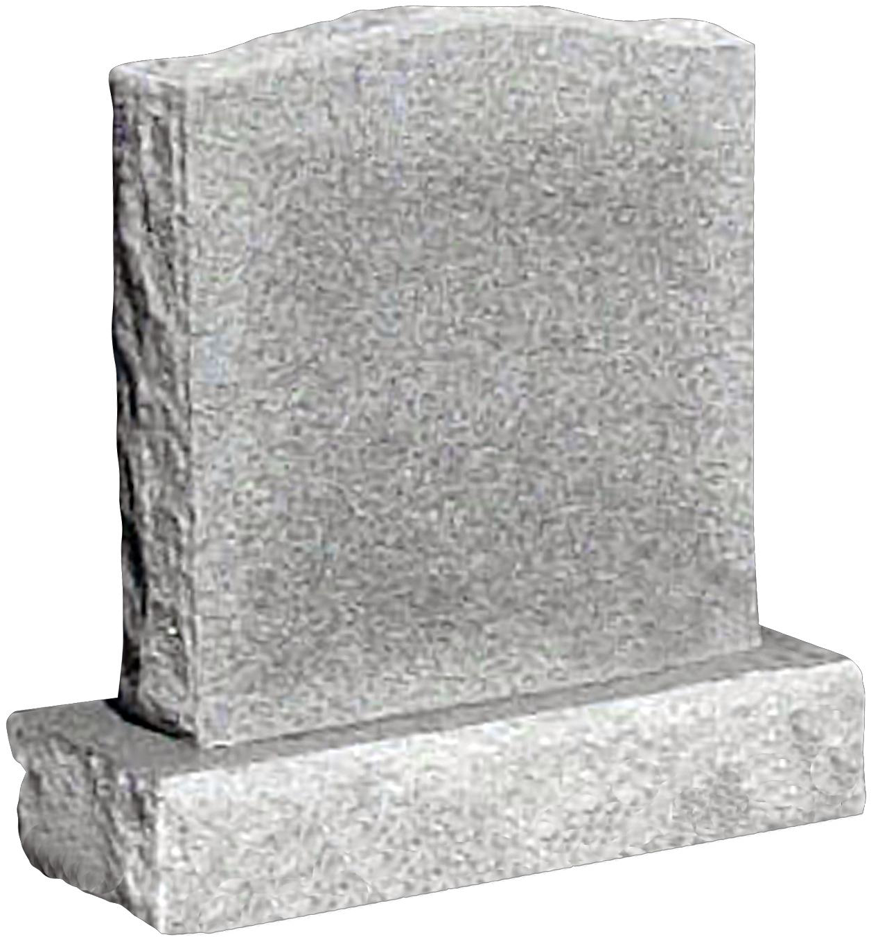 Blank Granite Tombstone PNG Image