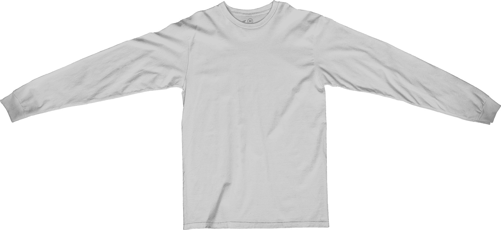 Blank Long Sleeve T Shirt Template PNG Image