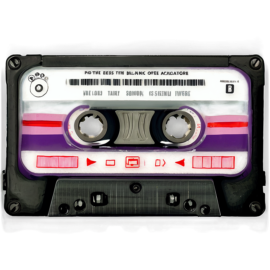 Blank Mixtape Cassette Png 86 PNG Image