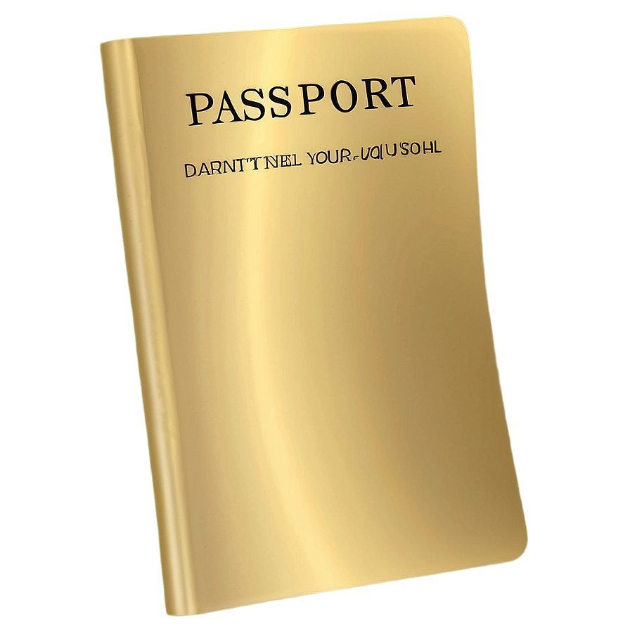 Blank Passport Template Png 29 PNG Image