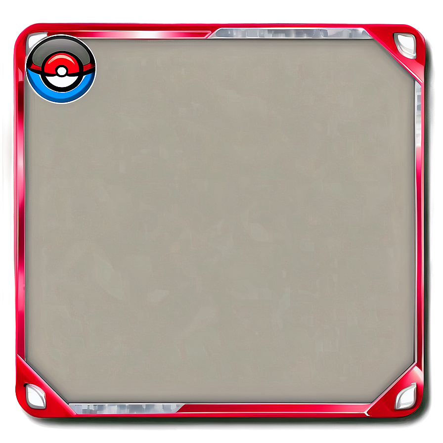 Blank Pokemon Card Template Png Svv PNG Image