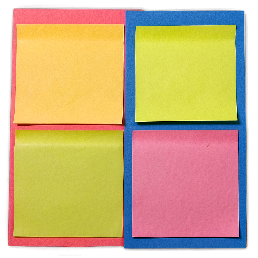 Blank Post It Note Png Eey PNG Image