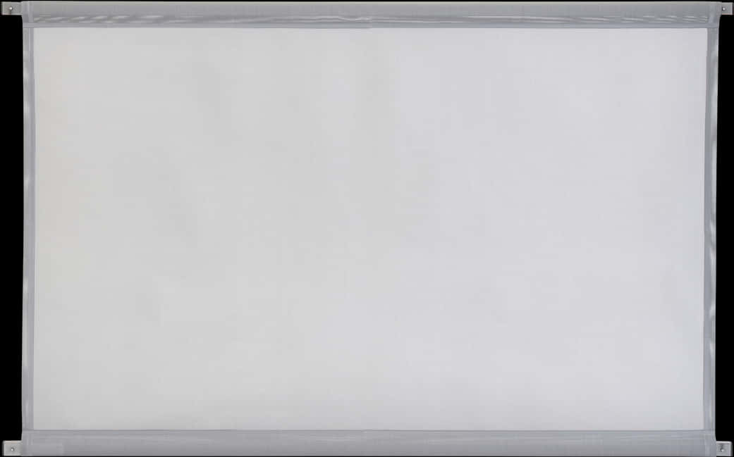 Blank Projection Screen PNG Image