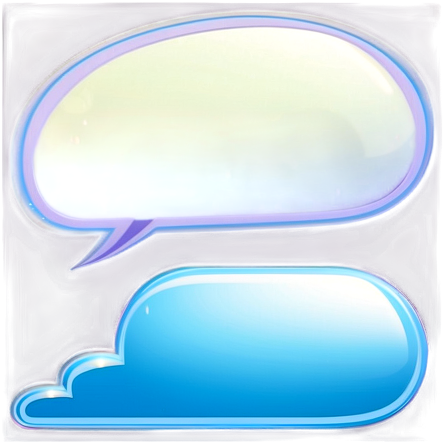 Blank Talk Bubble Png 06122024 PNG Image